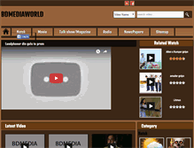 Tablet Screenshot of mediavubon.com